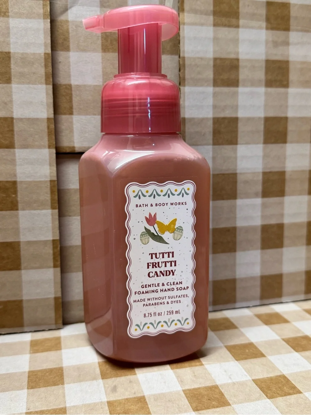 NEW B&BW Tutti Frutti Candy Foaming Hand Soap 8.75 fl Oz